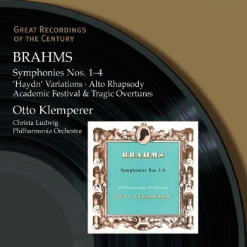 Otto Klemperer feat. Philharmonia Orchestra Tragic Overture, Op. 81