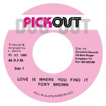 Pick Out Productions Love Is Where You Find It Version