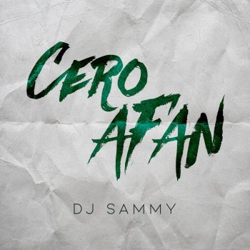 DJ Sammy Cero Afán