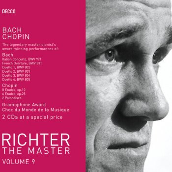 Johann Sebastian Bach feat. Sviatoslav Richter Partita (French Overture) for Harpsichord in B minor, BWV 831: 6. Bourrée I-II
