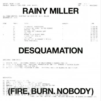 Rainy Miller There's a Fiesta MkII On Fire