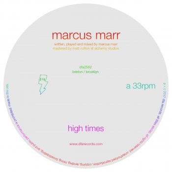 Marcus Marr High Times - Radio Edit