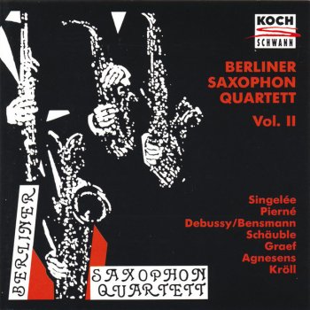 Claude Debussy feat. Berliner Saxophone Quartett Le petit nègre (L. 114)