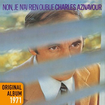 Charles Aznavour Ma vie, ô ma vie