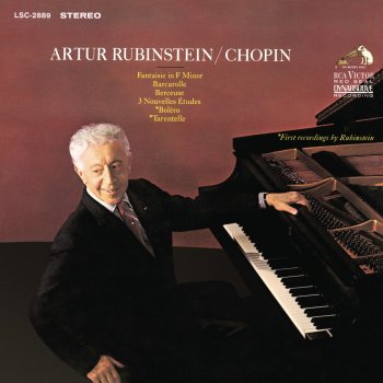 Frédéric Chopin feat. Arthur Rubinstein Barcarolle in F-Sharp Major, Op. 60