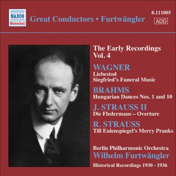 Wilhelm Furtwängler feat. Berliner Philharmoniker Die Fledermaus, Act I: Overture