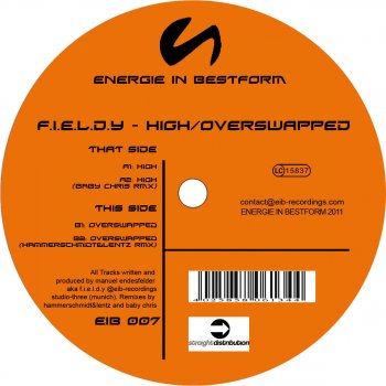 f.i.e.l.d.y feat. Hammerschmidt Overswapped - Hammerschmidt & Lentz Remix