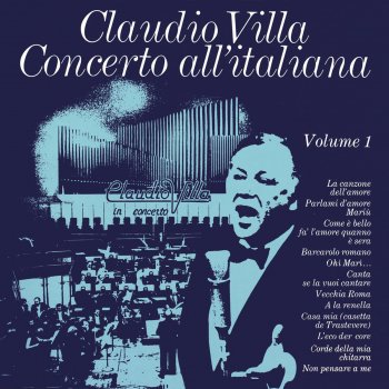 Claudio Villa La canzone dell'amore (Solo per te Lucia) - Live
