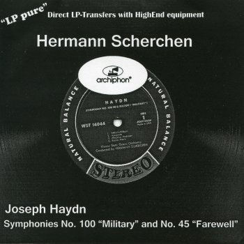 Vienna State Opera Orchestra feat. Hermann Scherchen Symphony No. 45 in F-Sharp Minor, Hob. I.45 "Farewell": II. Adagio