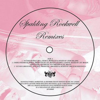 Spalding Rockwell Vicious Buffalo Bill Remix - Buffalo Bill Remix