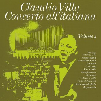 Claudio Villa 'A tazza 'e caffe' - Live