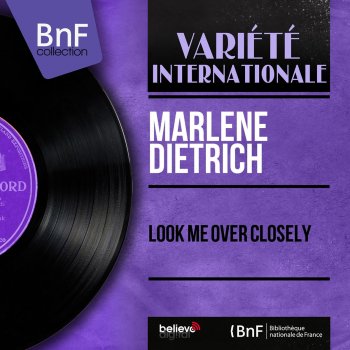 Marlene Dietrich I've Grown Accustomed to Her Face (Live)