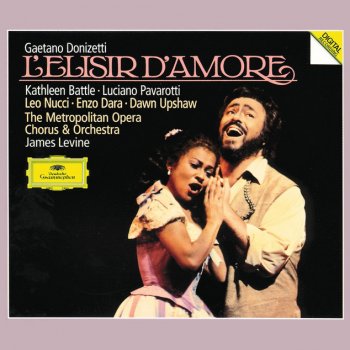 Gaetano Donizetti, Luciano Pavarotti, Metropolitan Opera Orchestra & James Levine L'elisir d'amore / Act 2: "Una furtiva lagrima"
