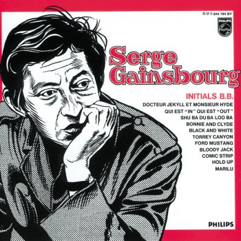Serge Gainsbourg Black and White