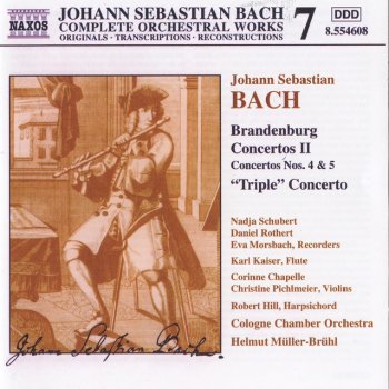Johann Sebastian Bach, Cologne Chamber Orchestra & Helmut Muller-Bruhl Brandenburg Concerto No. 4 in G Major, BWV 1049: I. Allegro