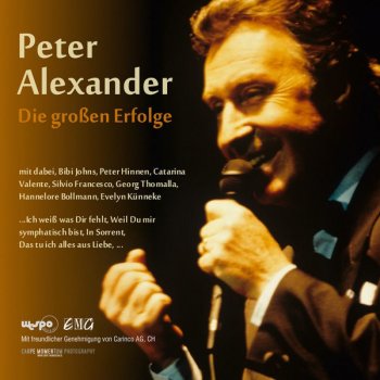 Peter Alexander Ich sing’ heut’ vergnügt vor mich hin (feat. Hannelore Bollmann