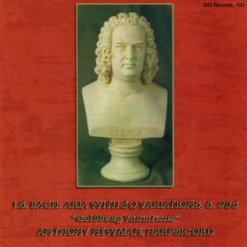 Bach; Anthony Newman Goldberg Variations, BWV 988: Variatio 16. Ouverture. a 1 Clav.