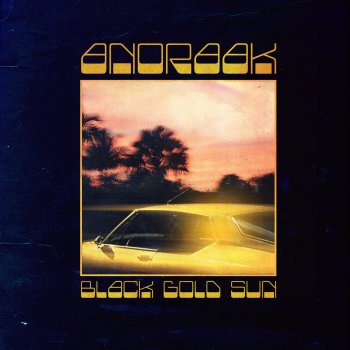 Anoraak Black Gold Sun