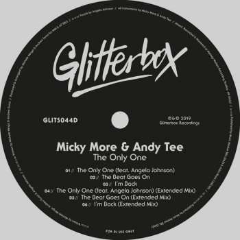Micky More feat. Andy Tee & Angela Johnson The Only One (feat. Angela Johnson) - Extended Mix