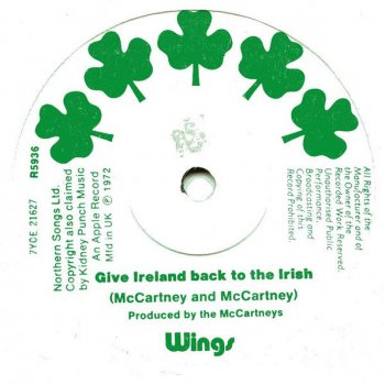 Wings Give Ireland Back to the Irish