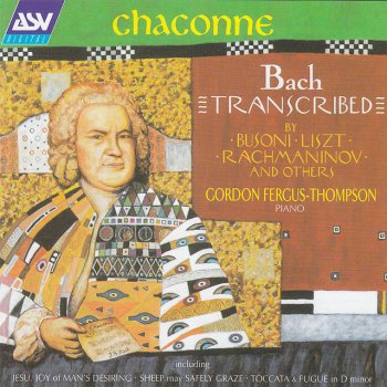 Johann Sebastian Bach feat. Gordon Fergus-Thompson Prelude and Fugue in A minor: Prelude