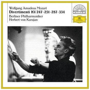 Mozart; Berliner Philharmoniker, Herbert von Karajan Divertimento In F, K.247: Allegro