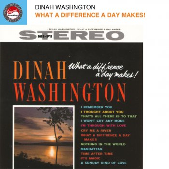 Dinah Washington [studio dialogue]