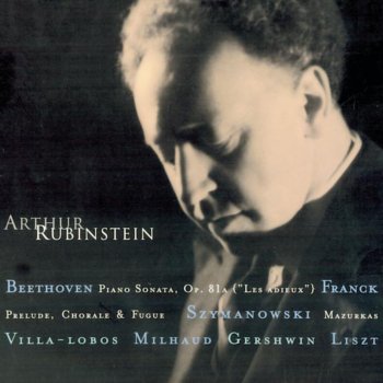 Arthur Rubinstein Sonata, Op. 81a, in E-Flat Major: III. Widersehen: Vivacissimamente