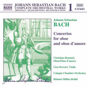 Johann Sebastian Bach, Christian Hommel, Cologne Chamber Orchestra & Helmut Muller-Bruhl Oboe Concerto in G Minor, BWV 1056: II. Largo
