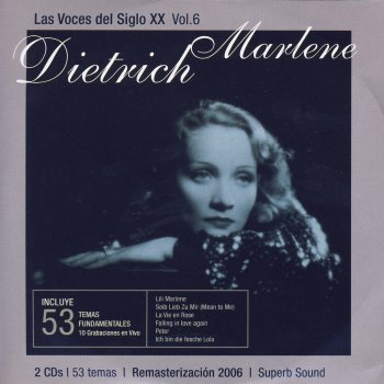 Marlene Dietrich Something I Dreamed Last Night (Live)
