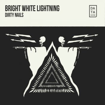 Bright White Lightning Looking Glass