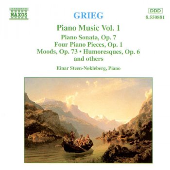 Edvard Grieg feat. Einar Steen-Nøkleberg Piano Sonata in E Minor, Op. 7 (1887 revised version): I. Allegro moderato