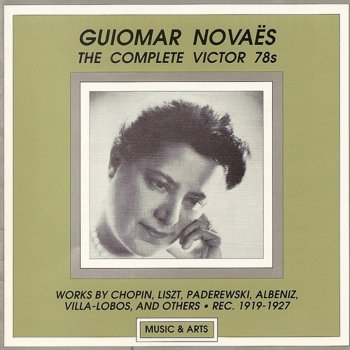Guiomar Novaes Lieder ohne Worte (Songs Without Words), Book 5: No. 30 in A Major, Op. 62 No. 6 "Frühlingslied"