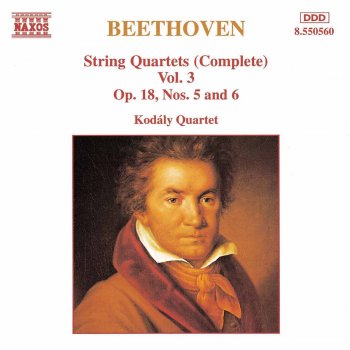 Ludwig van Beethoven feat. Kodaly Quartet String Quartet No. 6 in B-Flat Major, Op. 18, No. 6: IV. La malinconia: Adagio - Allegretto quasi Allegro