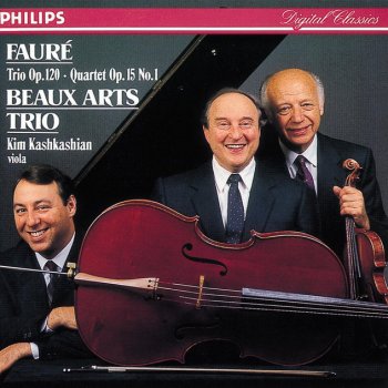 Gabriel Fauré feat. Beaux Arts Trio Piano Trio in D minor, Op.120: 3. Allegro vivo