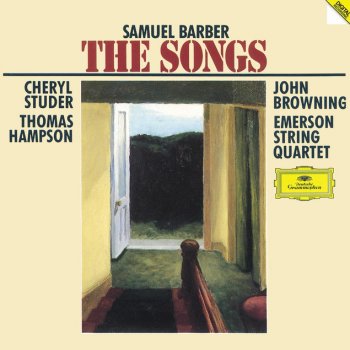Samuel Barber, Cheryl Studer & John Browning Four Songs Op.13: No.4 Nocturne - Andante,un poco mosso