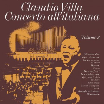 Claudio Villa Voglio vivere così (Live)