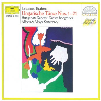 Johannes Brahms, Aloys Kontarsky & Alfons Kontarsky Hungarian Dances Nos. 1 - 21 - For Piano Duet: No. 6 In D Flat (Vivace)