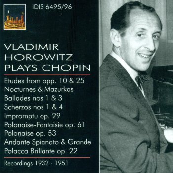 Vladimir Horowitz Nocturne No. 15 in F minor, Op. 55, No. 1