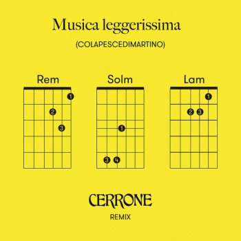 Colapesce feat. Dimartino & Cerrone Musica leggerissima - Cerrone Remix
