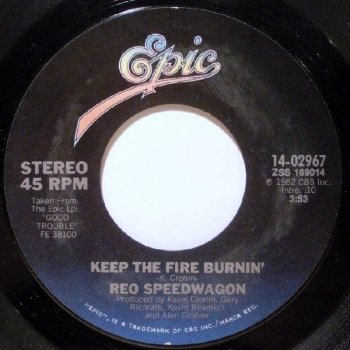 REO Speedwagon Keep the Fire Burnin'