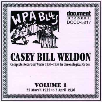 Casey Bill Weldon Flood Water Blues - No. 2 (take 1)