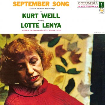 Lotte Lenya Sing Me Not a Ballad