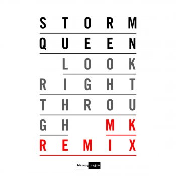 Storm Queen Look Right Through (MK Morning Vocal Edit)