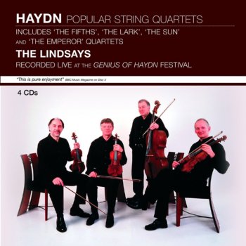 The Lindsays String Quartet in D Minor, Op. 76, No. 2 'The Fifths' (C. 1799) - III: Menuetto: Allegro Ma non Troppo