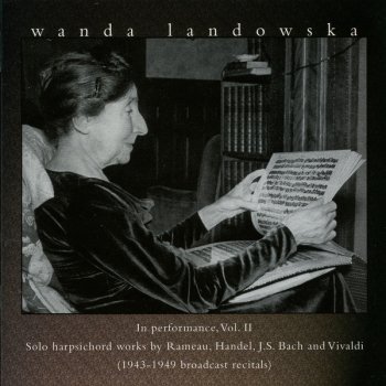 Wanda Landowska Keyboard Suite No. 5 in E Major, HWV 430: IV. Air, "Harmonious Blacksmith", Variations 1-5