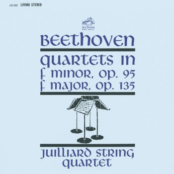 Ludwig van Beethoven feat. Juilliard String Quartet String Quartet No. 16 in F Major, Op. 135: III. Lento assai, e cantante tranquillo