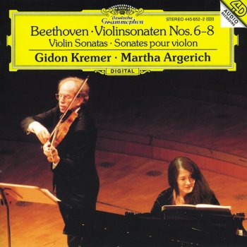 Ludwig van Beethoven, Gidon Kremer & Martha Argerich Sonata For Violin And Piano No.7 In C Minor, Op.30 No.2: 1. Allegro con brio