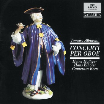 Tomaso Albinoni, Heinz Holliger, Hans Elhorst, Camerata Bern & Alexander van Wijnkoop Concerto a 5 in C, Op.7, No.12 for Oboe, Strings and Continuo: 2. Adagio