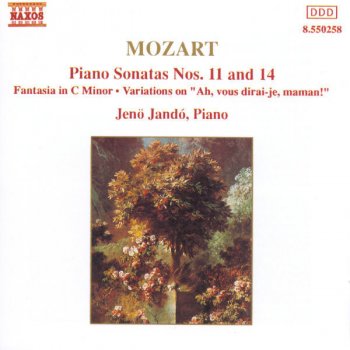 Wolfgang Amadeus Mozart, m/Jenö Jand, piano Piano Sonata No. 11 in A Major, K. 331: II. Menuetto